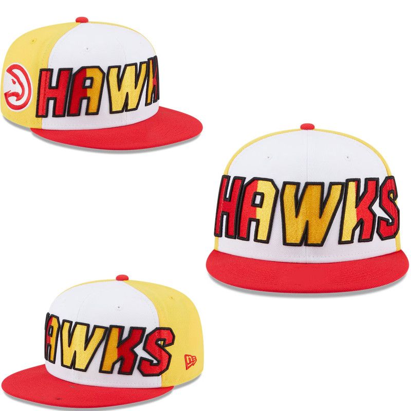2024 NBA Atlanta Hawks Hat TX20240226->nba hats->Sports Caps
